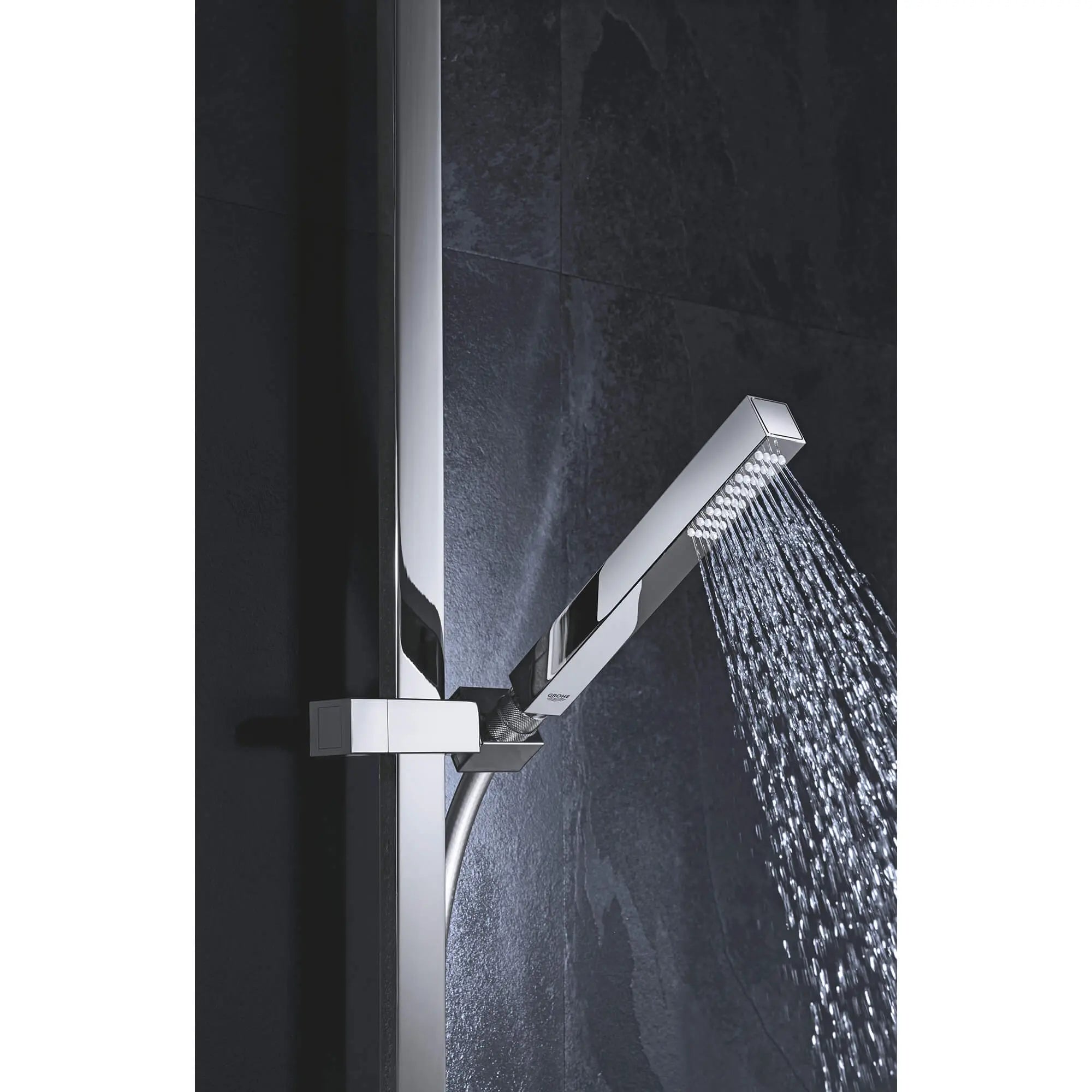 Stick Hand Shower - 1 Spray, // GROHE STARLIGHT CHROME // 1270_27698000-hand-shower-enviro-8_0_CDNwebp.webp