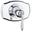 [19708000] Pressure Balance Valve Trim with Lever Handle - GROHE StarLight Chrome