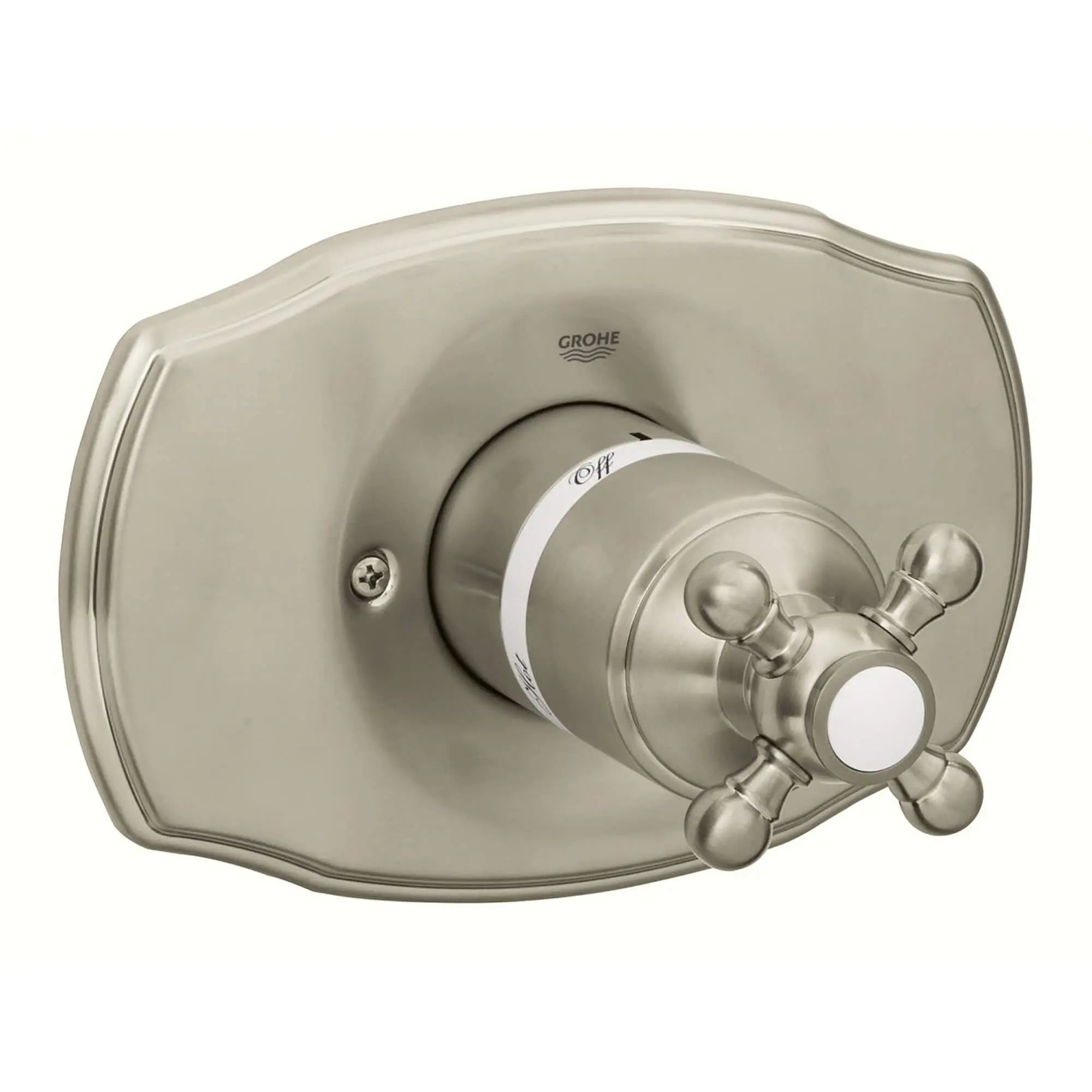 Pressure Balance Valve Trim // BRUSHED NICKEL INFINITYFINISH // 12840_19725EN0-Geneva-Pressure_Balance_Valve_Trim_0_CDNwebp.webp