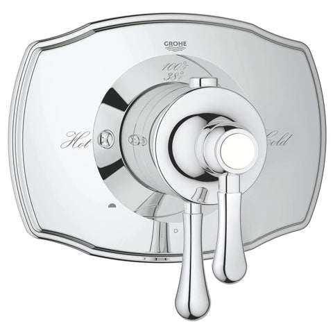 Dual Function Thermostatic Valve Trim - GROHE StarLight Chrome