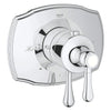 [19825000] Dual Function Thermostatic Valve Trim - GROHE StarLight Chrome