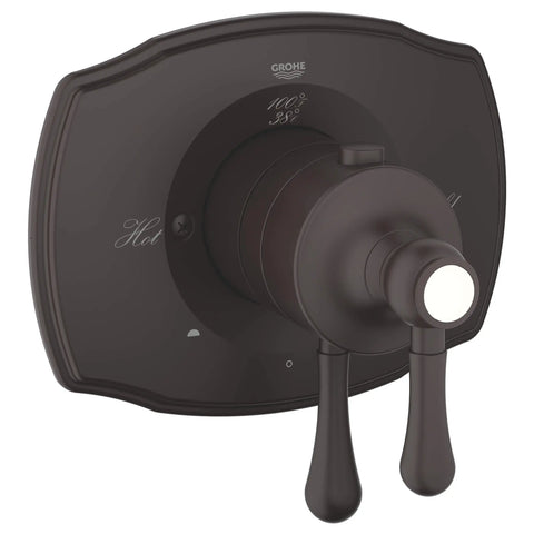 Dual Function Thermostatic Valve Trim - Oil Rubbed Bronze