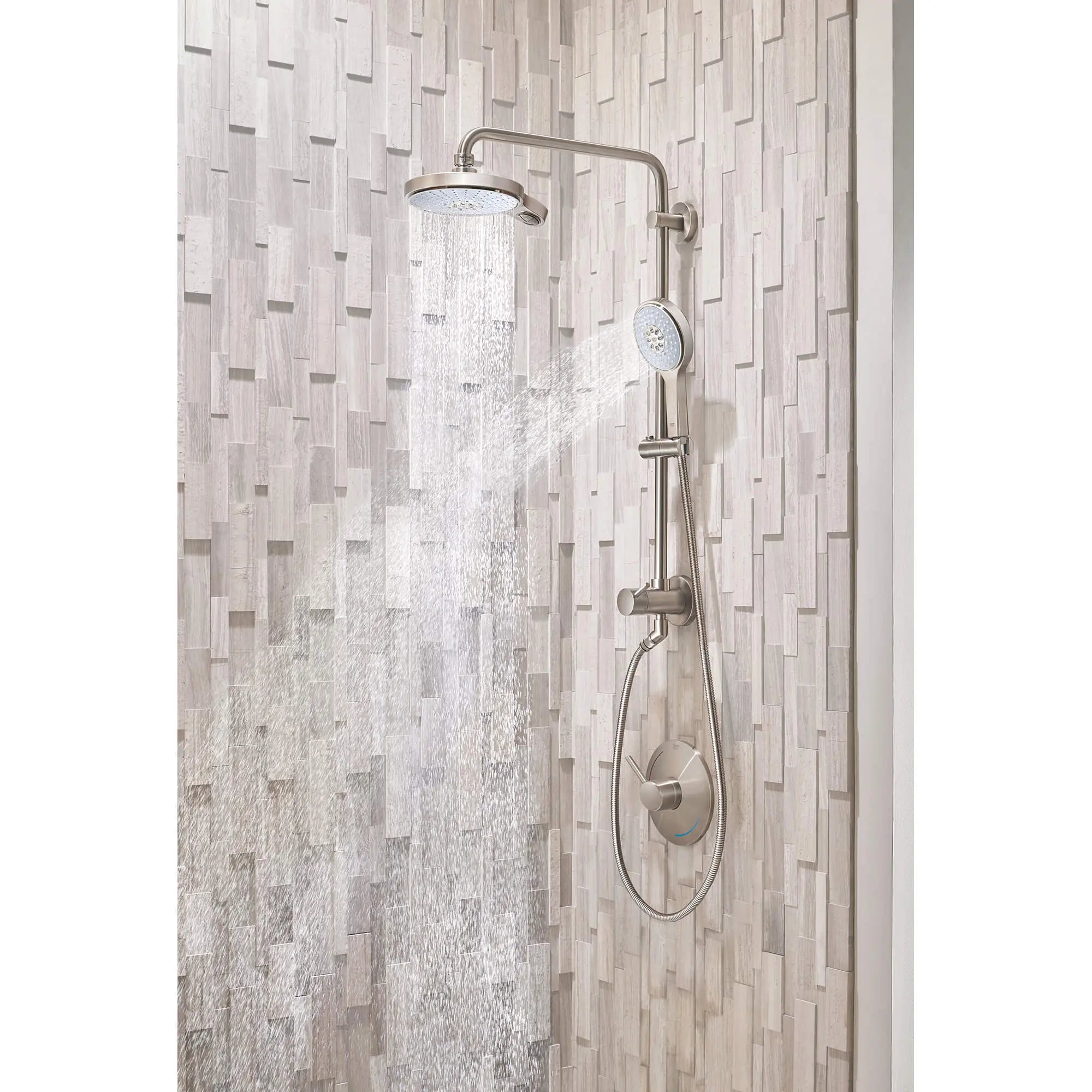 130 Shower Head, 5" - 4 Sprays, 2.5 gpm // BRUSHED NICKEL INFINITYFINISH // 1286_27765en0-head-shower-4-sprays-enviro-5_0_CDNwebp.webp