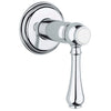 [19837000] Volume Control Valve Trim with Lever Handle - GROHE StarLight Chrome