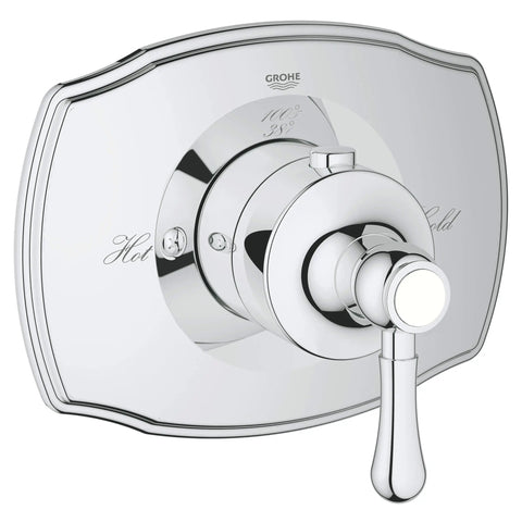 Custom Shower Thermostatic Valve Trim - GROHE StarLight Chrome