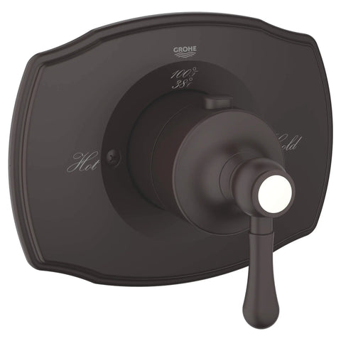 Custom Shower Thermostatic Valve Trim - Oil Rubbed Bronze
