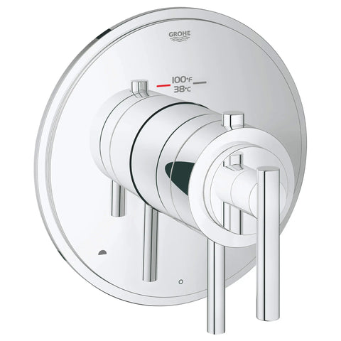Dual Function Thermostatic Valve Trim - GROHE StarLight Chrome
