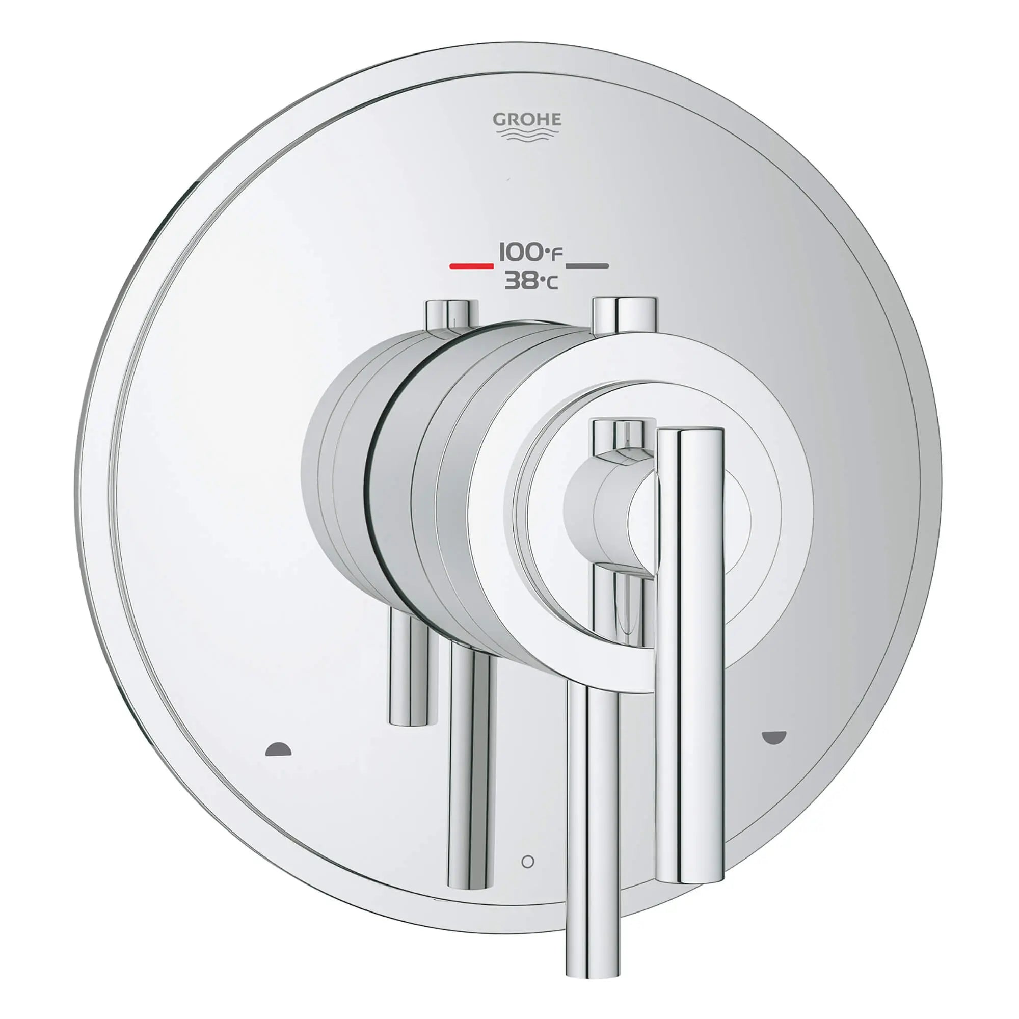 Dual Function Thermostatic Valve Trim // GROHE STARLIGHT CHROME // 12903_19849000-atrio-dual-function-thermostatic-trim-with-control-module-starlight-chrome-2_0_CDNwebp.webp