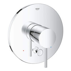 [19867003] Pressure Balance Valve Trim with Diverter - GROHE StarLight Chrome