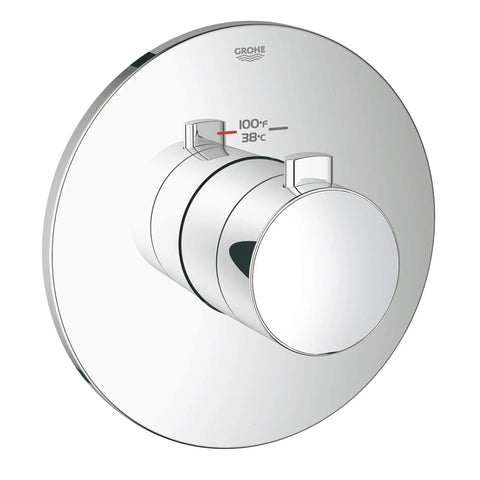Custom Shower Thermostatic Valve Trim - GROHE StarLight Chrome