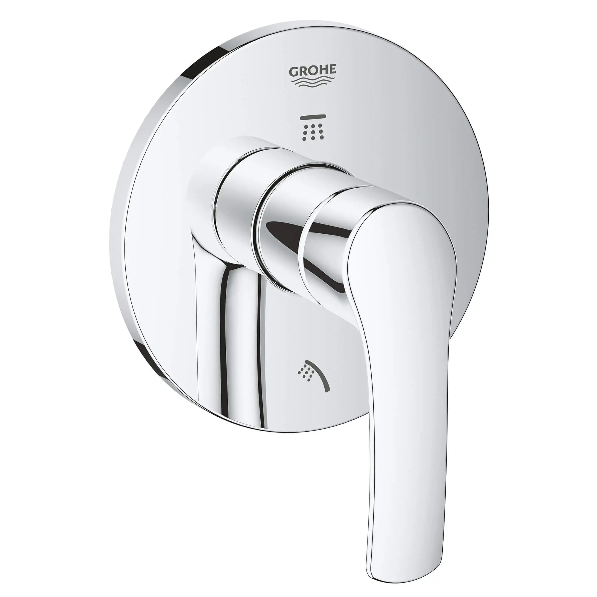 2-Way Diverter Trim // GROHE STARLIGHT CHROME // 13022_19970002-eurosmart-2-way-diverter-trim-starlight-chrome_0_CDNwebp.webp