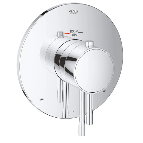 Dual Function Thermostatic Valve Trim - GROHE StarLight Chrome