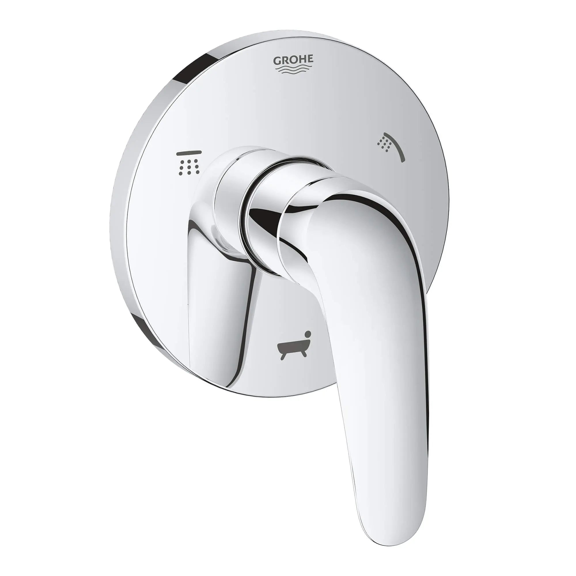 3-Way Diverter Trim // GROHE STARLIGHT CHROME // 13041_19995003-eurostyle-3-way-diverter-trim-starlight-chrome_0_CDNwebp.webp