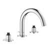 [20072003] 8-inch Widespread 2-Handle S-Size Bathroom Faucet 1.2 GPM - GROHE StarLight Chrome