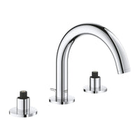 [20072003] 8-inch Widespread 2-Handle S-Size Bathroom Faucet 1.2 GPM - GROHE StarLight Chrome