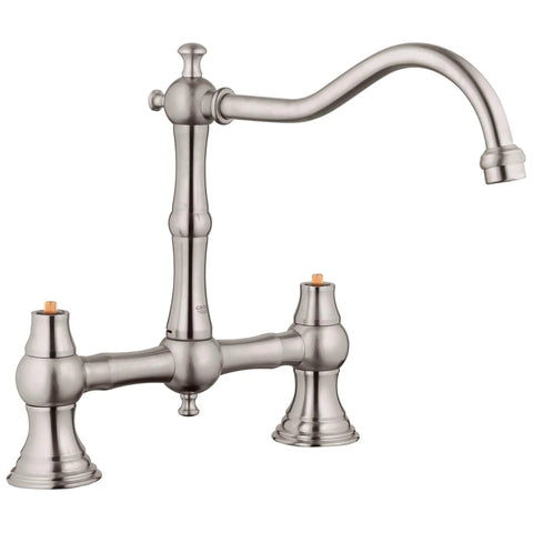 2-Handle Kitchen Faucet - Brushed Nickel InfinityFinish