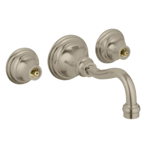 [20135EN0] 2-Handle Wall Mount Faucet 1.5 GPM - GROHE StarLight Chrome