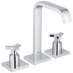 [20148000] 8 in. Widespread 2-Handle Bathroom Faucet with Tri-spoke Handles - 1.5 GPM - GROHE StarLight Chrome