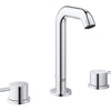 [20297001] 8” Widespread Bathroom Faucet M-Size - GROHE StarLight Chrome