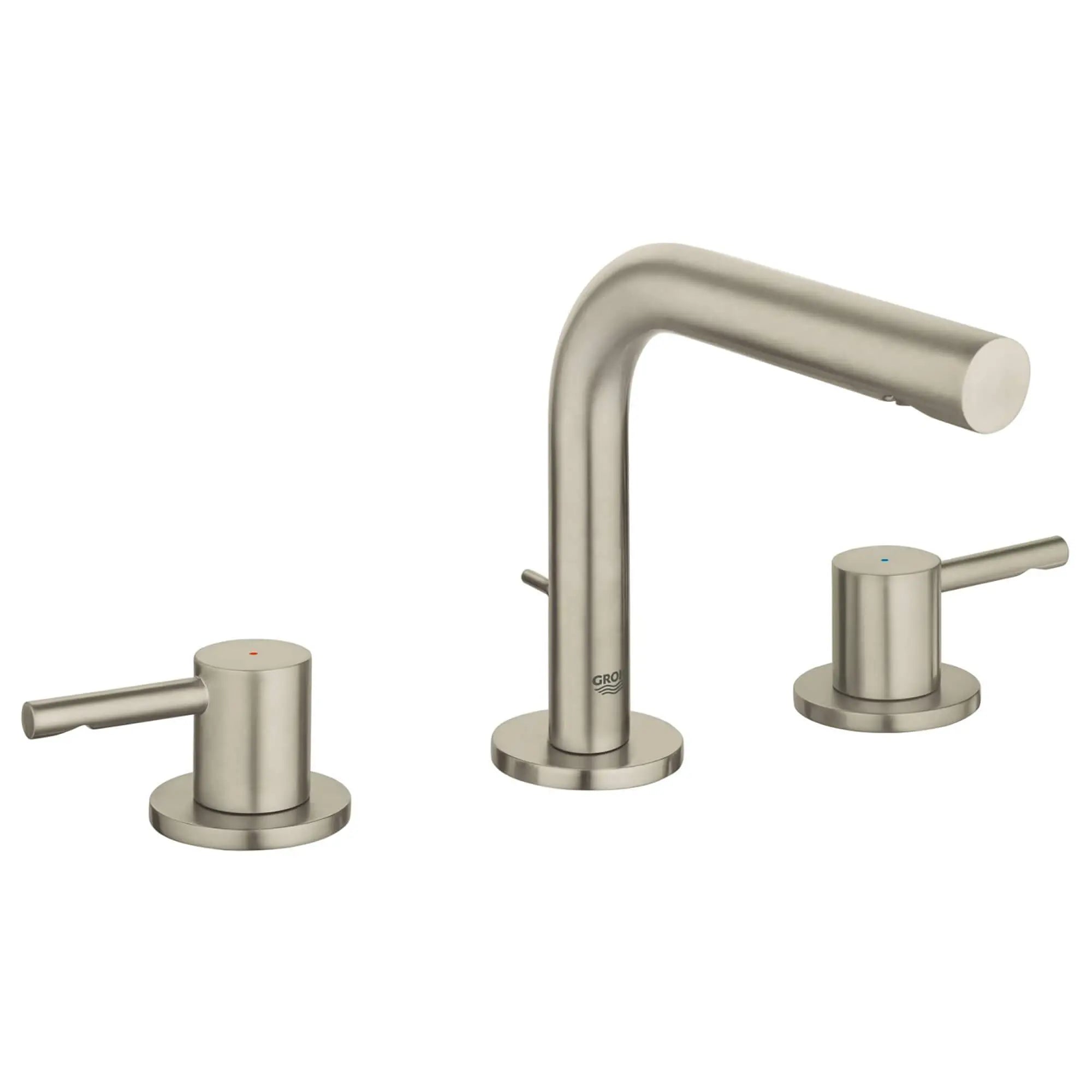 8” Widespread Bathroom Faucet M-Size // BRUSHED NICKEL INFINITYFINISH // 13156_20297EN0-Essence-8_Widespread_Two-Handle_Bathroom_Faucet_S-Size_0_CDNwebp.webp