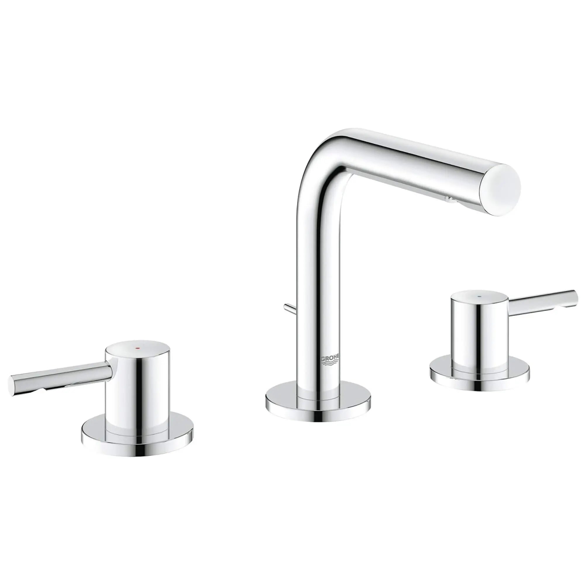 8” Widespread Bathroom Faucet M-Size // GROHE STARLIGHT CHROME // 13160_20297000-Essence-8_Widespread_Two-Handle_Bathroom_Faucet_S-Size_0_CDNwebp.webp