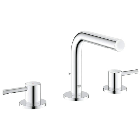 8” Widespread Bathroom Faucet M-Size - GROHE StarLight Chrome