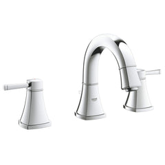 [20418000] 8 in. Widespread 2-Handle Low Arc Bathroom Faucet - 1.5 GPM - GROHE StarLight Chrome