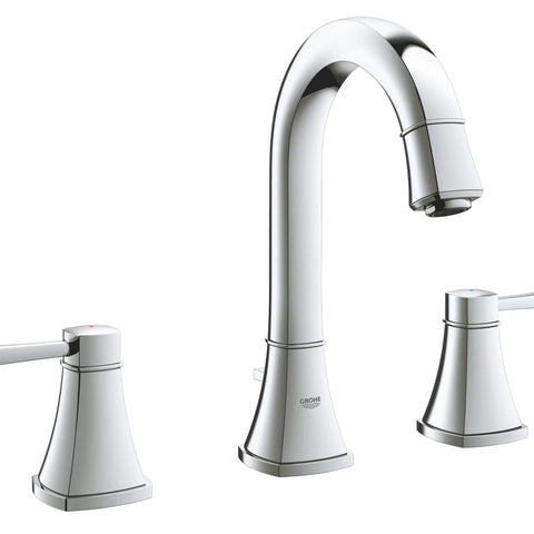 2Hdl Basin 3-Hole High Spout Us - GROHE StarLight Chrome