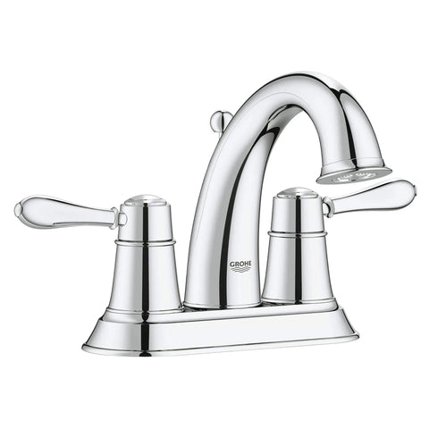 4-inch Centerset 2-Handle Bathroom Faucet 1.2 GPM - GROHE StarLight Chrome