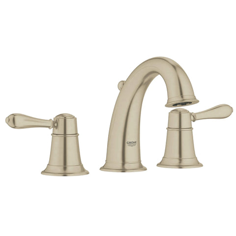 8-inch Widespread 2-Handle S-Size Bathroom Faucet 1.2 GPM - Brushed Nickel InfinityFinish