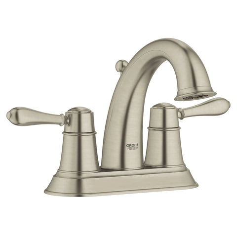 4-inch Centerset 2-Handle Bathroom Faucet 1.2 GPM - Brushed Nickel InfinityFinish