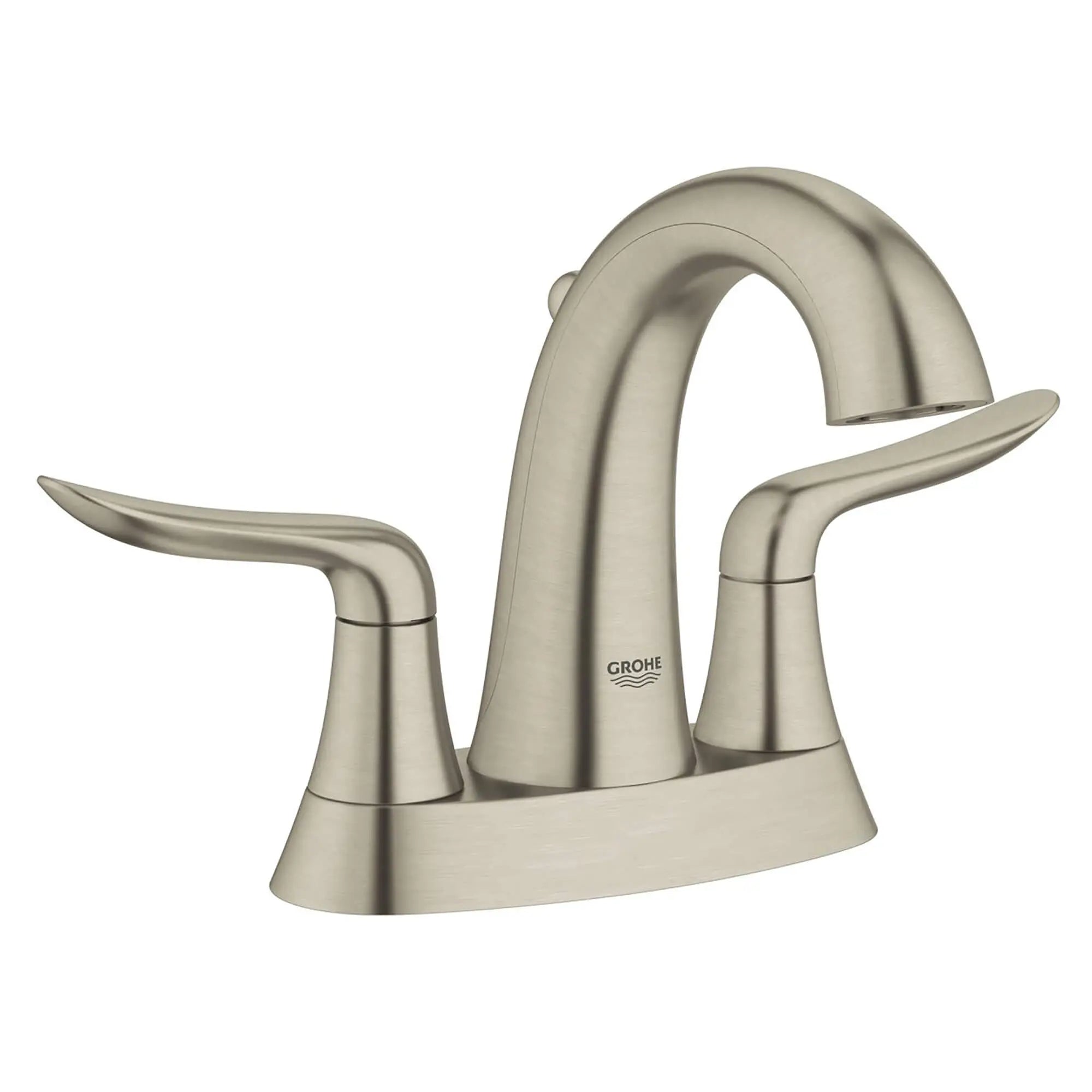 4-inch Centerset 2-Handle Bathroom Faucet 1.2 GPM // BRUSHED NICKEL INFINITYFINISH // 13233_20426EN0-Agira-4_Centerset_Bathroom_Faucet_0_CDNwebp.webp