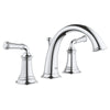 [20475000] 8-inch Widespread 2-Handle S-Size Bathroom Faucet 1.2 GPM - GROHE StarLight Chrome