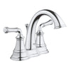 [20482000] 4-inch Centerset 2-Handle Bathroom Faucet 1.2 GPM - GROHE StarLight Chrome