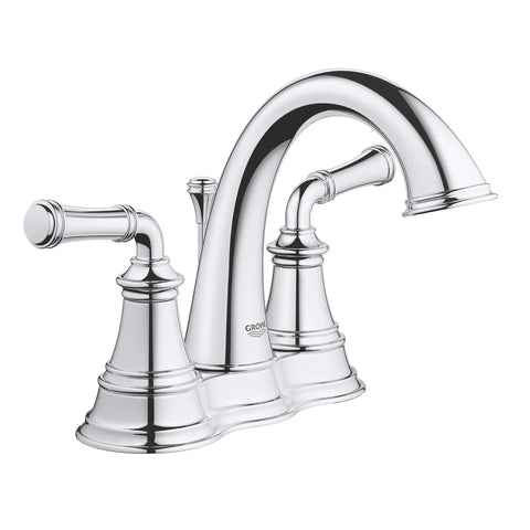 4-inch Centerset 2-Handle Bathroom Faucet 1.2 GPM - GROHE StarLight Chrome