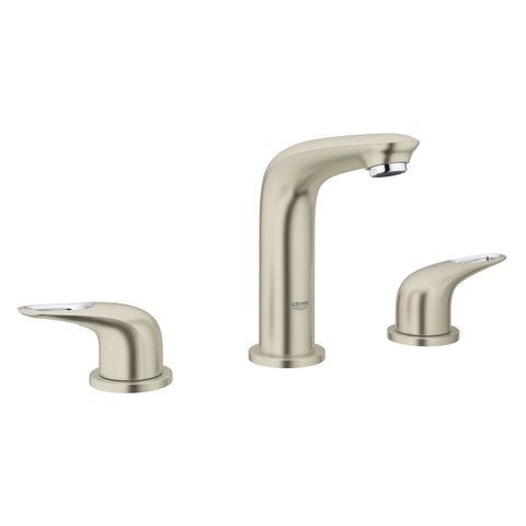 8-inch Widespread 2-Handle S-Size Bathroom Faucet 1.2 GPM - Brushed Nickel InfinityFinish