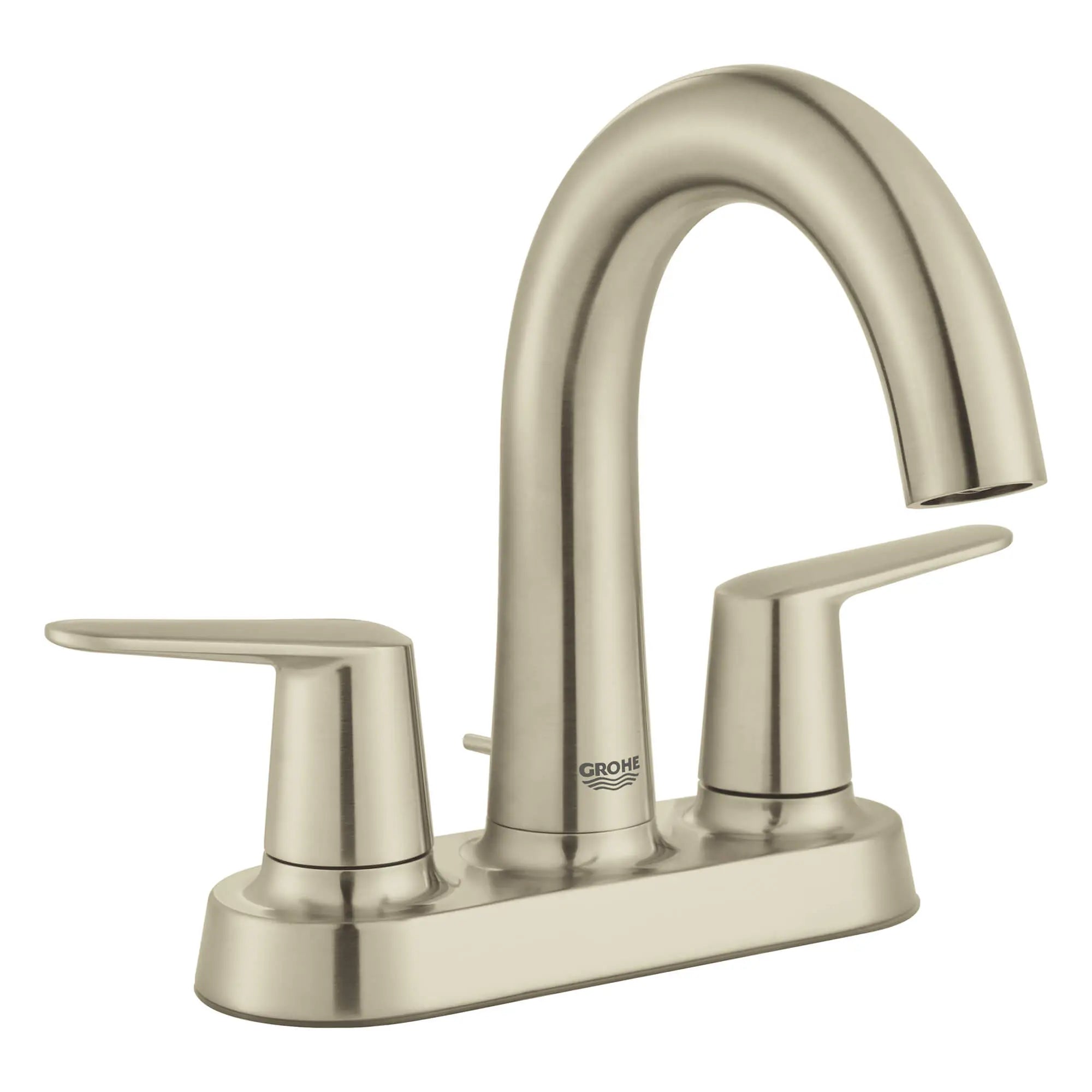 Veletto 2-handle 4" Centerset Bathroom Faucet, 1.2 GPM (4.5 L/min) // BRUSHED NICKEL INFINITYFINISH // 13259_20582en0-veletto-2-handle-4-inch-centerset-bathroom-faucet-brushed-nickel-infinityfinish_0_CDNwebp.webp