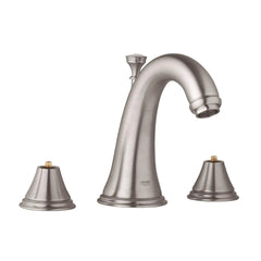 [20801EN0] 8 in. Widespread 2-Handle Mid Arc Bathroom Faucet - 1.5 GPM - Polished Nickel InfinityFinish