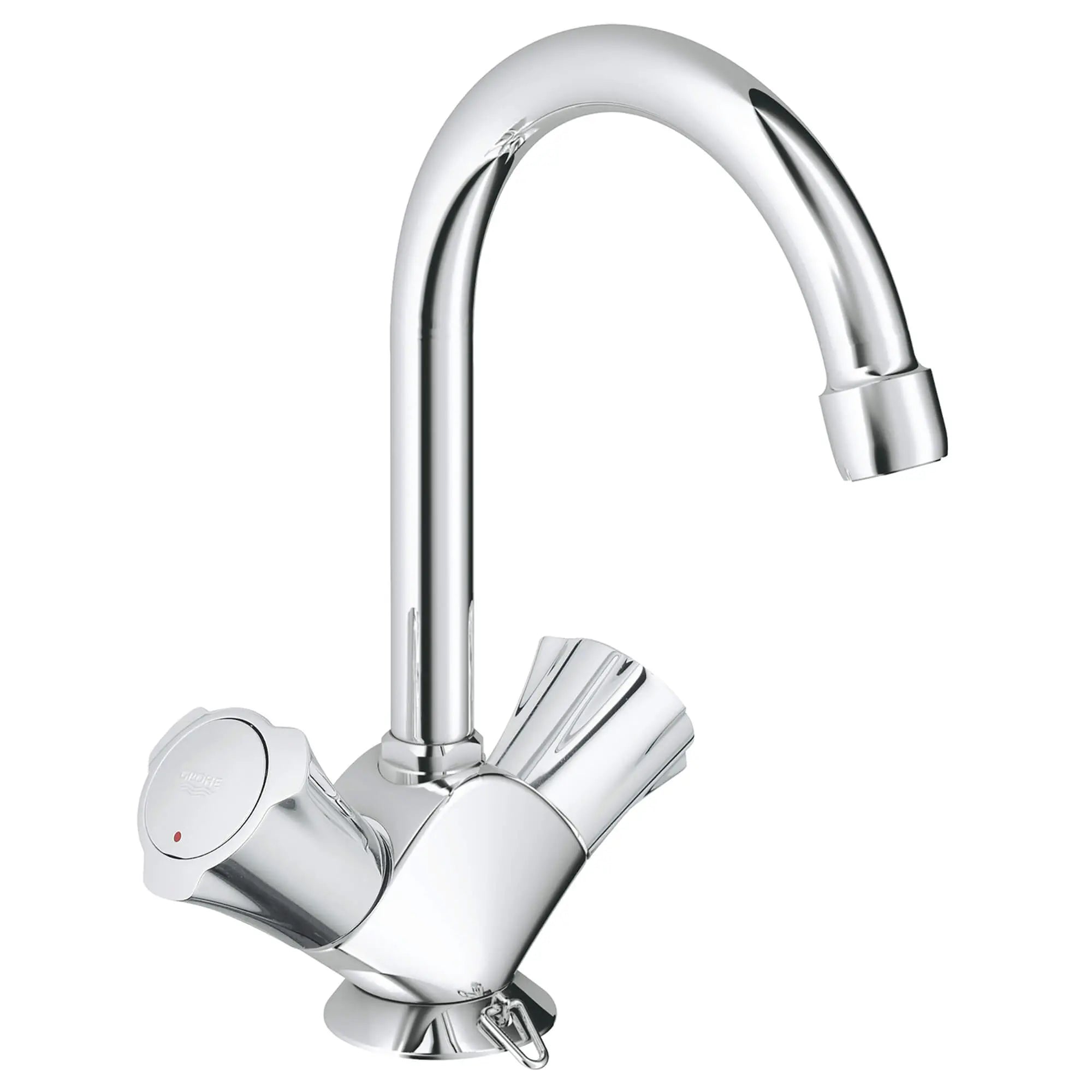 Costa Single-Handle Bathroom Faucet // GROHE STARLIGHT CHROME // 13371_21337001-costa-l-single-hole-single-handle-bathroom-faucet-starlight-chrome_0_CDNwebp.webp