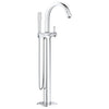 [23318000] Single-Handle Freestanding Tub Faucet with 2.0 GPM Hand Shower - GROHE StarLight Chrome