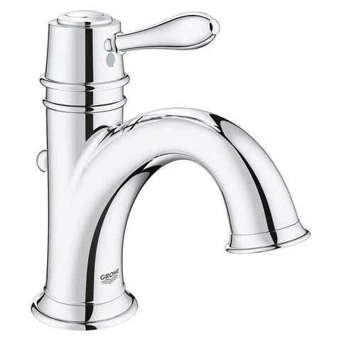 Single Hole Single-Handle S-Size Bathroom Faucet 1.2 GPM - GROHE StarLight Chrome