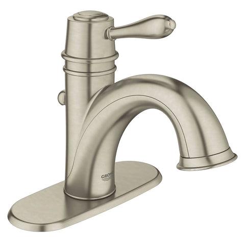 4-inch Centerset Single-Handle Bathroom Faucet 1.2 GPM - Brushed Nickel InfinityFinish