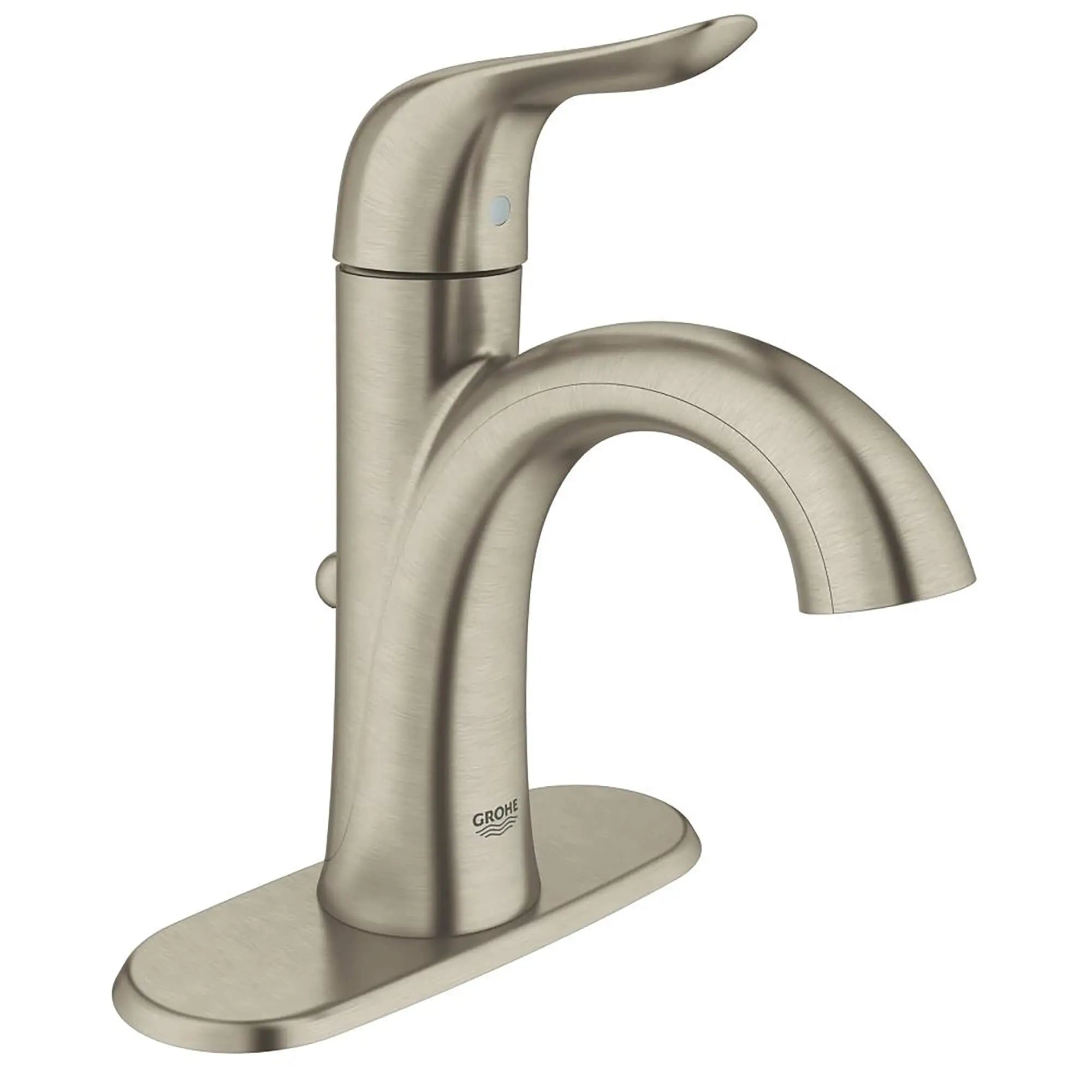 4-inch Centerset Single-Handle Bathroom Faucet 1.2 GPM // BRUSHED NICKEL INFINITYFINISH // 13472_23402EN0-Agira-4_Centerset_Bathroom_Faucet_XL-Size_0_CDNwebp.webp