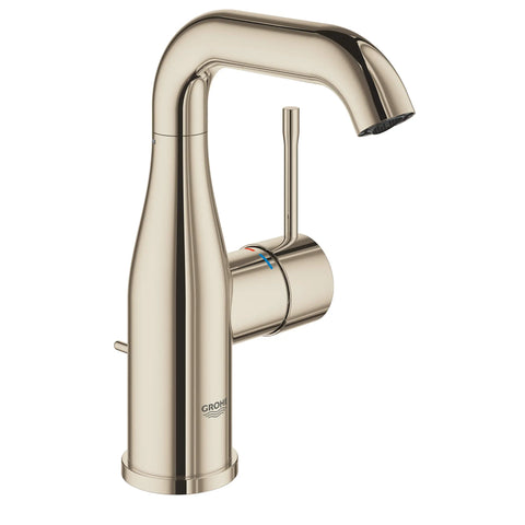 Single Hole Single-Handle M-Size Bathroom Faucet, 1.2 GPM (4.5 L/min) - Polished Nickel InfinityFinish