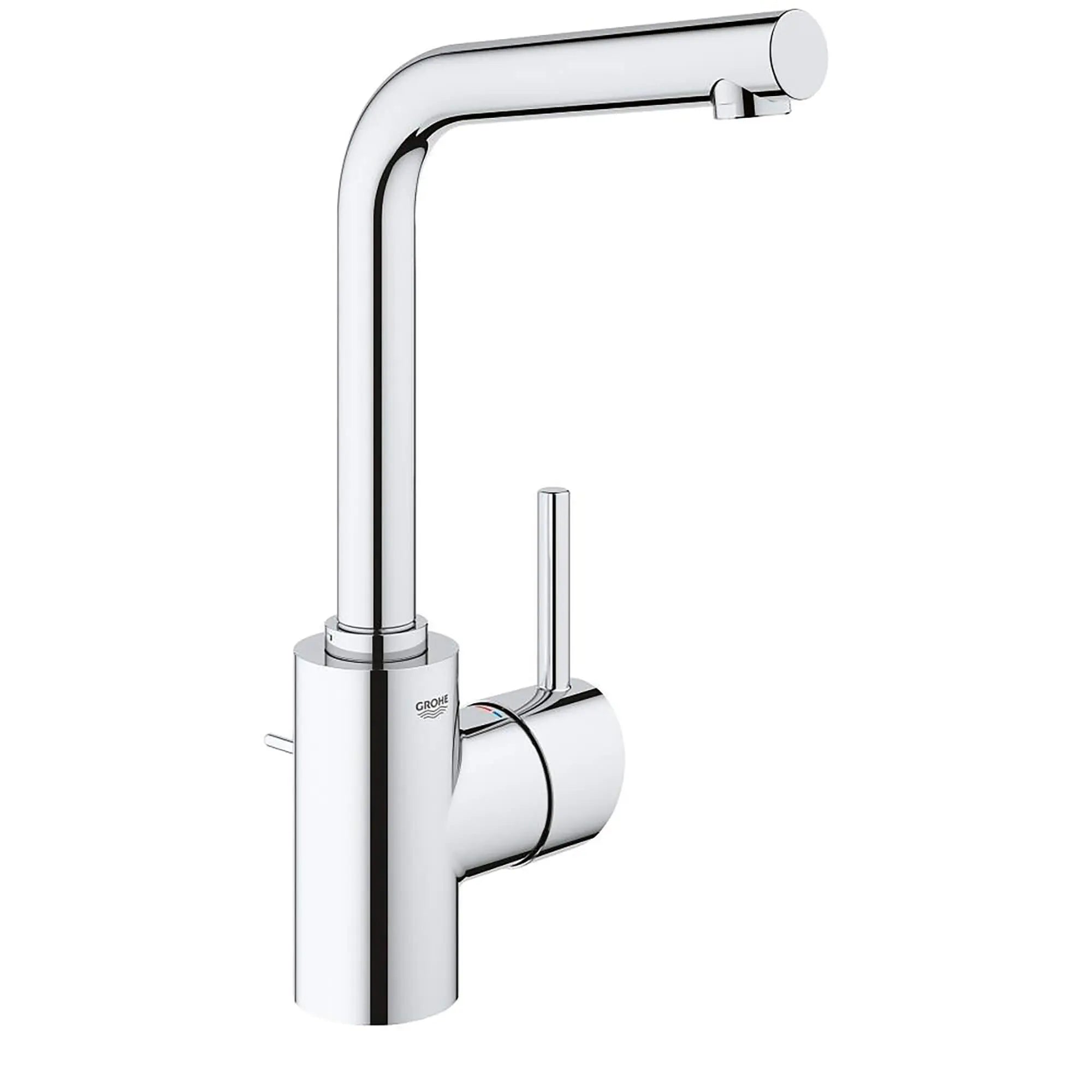 Single Hole Single-Handle L-Size Bathroom Faucet 1.2 GPM // GROHE STARLIGHT CHROME // 13532_23737001-Concetto-Single-Handle_Bathroom_Faucet_L-Size_0_CDNwebp.webp