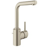 [23737EN1] Single Hole Single-Handle L-Size Bathroom Faucet 1.2 GPM - GROHE StarLight Chrome