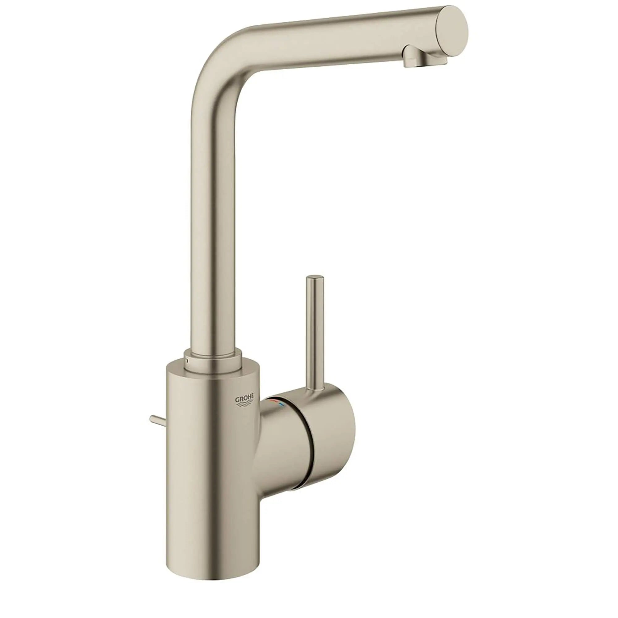 Single Hole Single-Handle L-Size Bathroom Faucet 1.2 GPM // BRUSHED NICKEL INFINITYFINISH // 13536_23737EN1-Concetto-Single-Handle_Bathroom_Faucet_L-Size_0_CDNwebp.webp