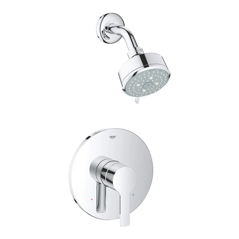 Pressure Balance Valve Shower Combo - GROHE StarLight Chrome
