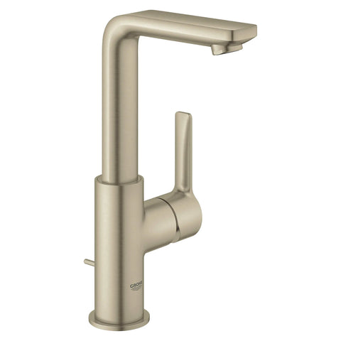 Single Hole Single-Handle L-Size Bathroom Faucet, 1.2 GPM (4.5 L/min) - Brushed Nickel InfinityFinish