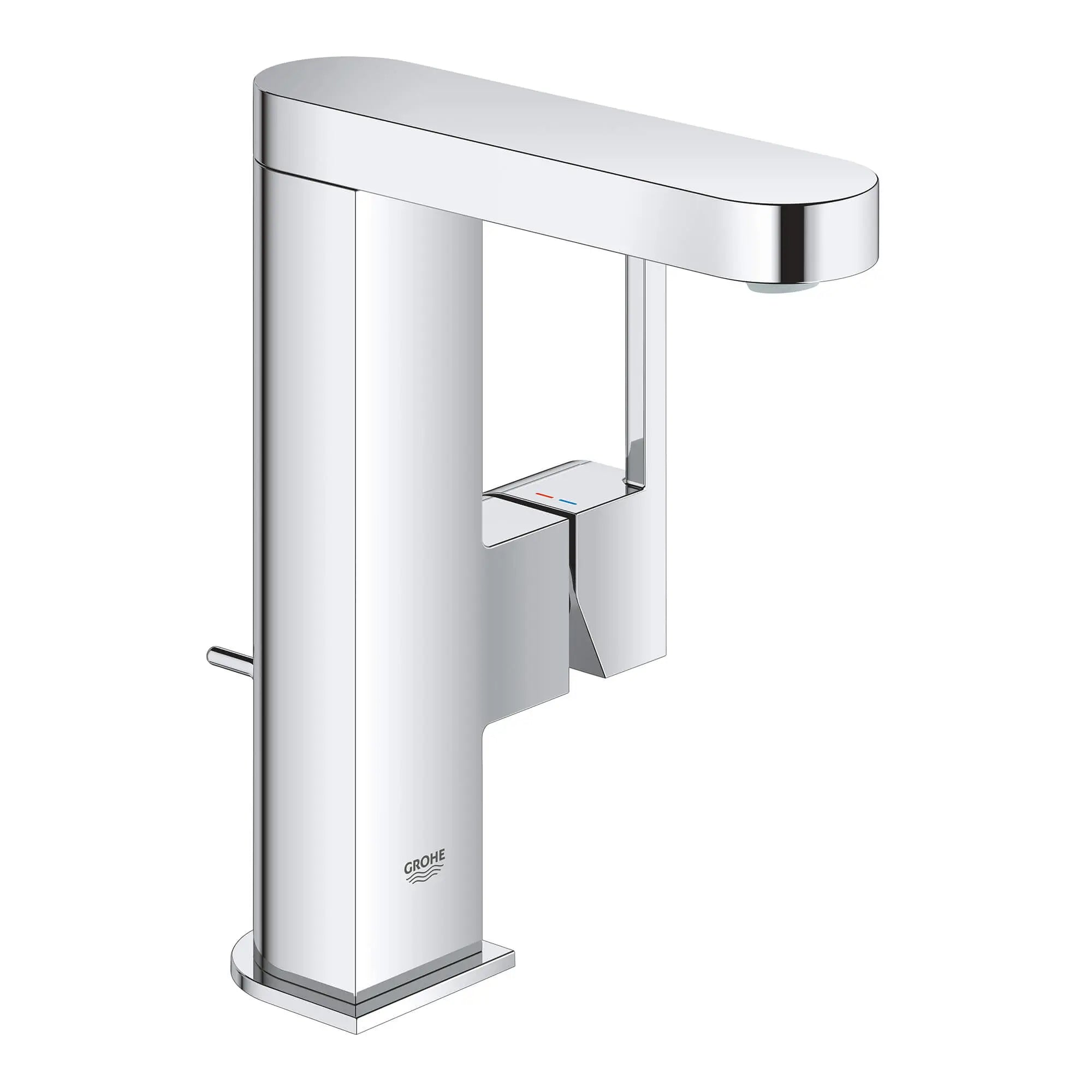 Single Hole Single-Handle M-Size Bathroom Faucet, 1.2 GPM (4.5 L/min) // GROHE STARLIGHT CHROME // 13572_23956003-grohe-plus-single-handle-bathroom-faucet-m-size-starlight-chrome_0_CDNwebp.webp